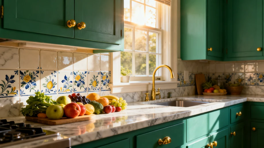 Homeowners Worldwide Embrace Bold Color Palettes in Kitchen Renovations