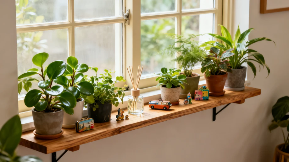Use Empty Window Sill Nooks To Add 30% More Greenery To Small Home Layouts