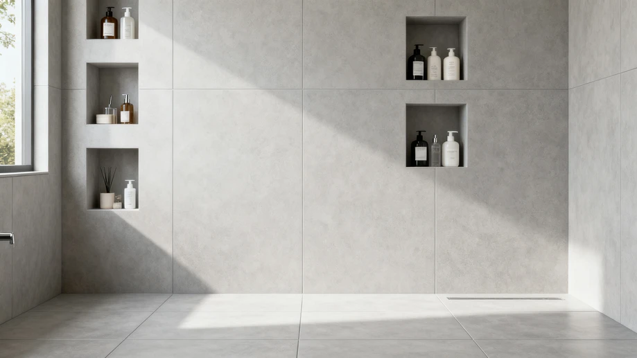 How Recessed Bathroom Nooks Cut Clutter Without Eating Up Extra Floor Space