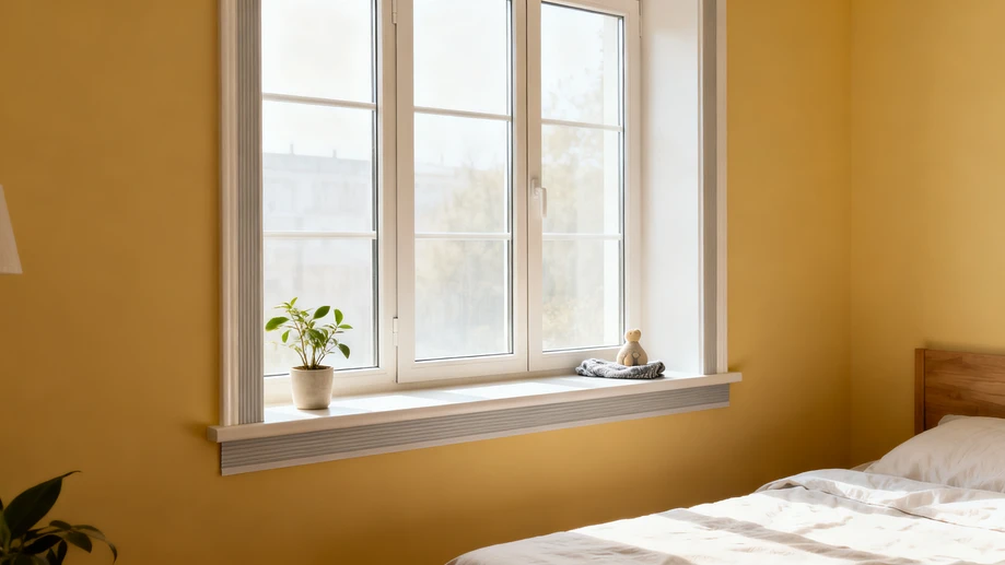 Use Removable Peel And Stick Trim To Refresh Outdated Window Frames In 2 Hours