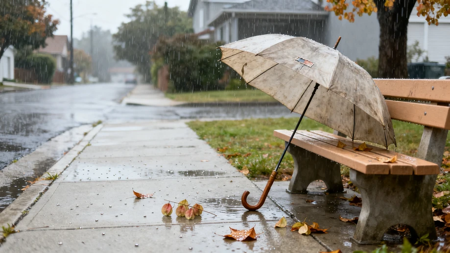 Why Half-Broken Umbrellas Are The Most Coveted Rain Day Item On Neighborhood Boards
