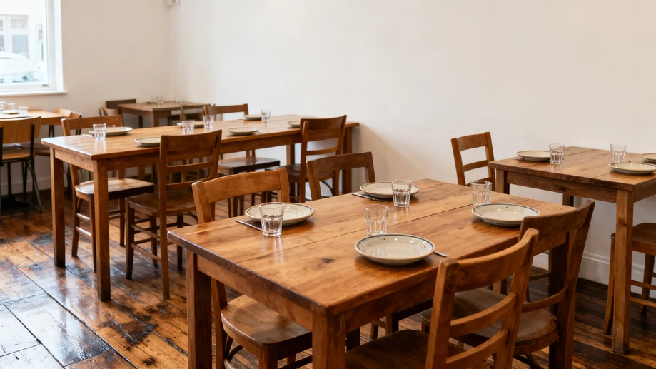 Plain Understated Restaurant Interiors Are Outperforming All Overdecorated Viral Spots