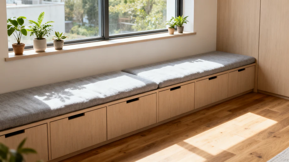Build Custom Under-Window Storage Benches That Cut Clutter And Add 3 Extra Usable Zones