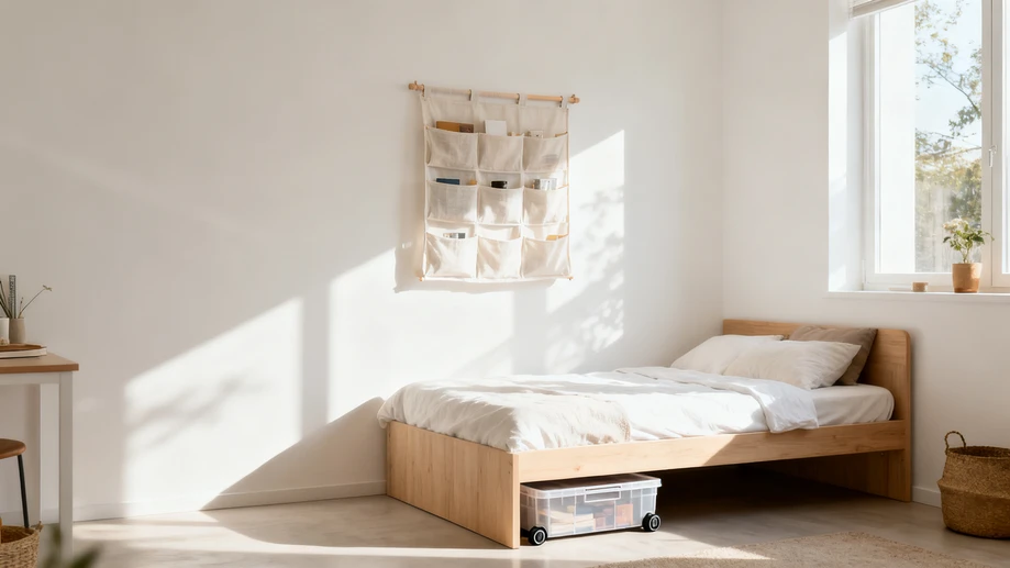 The Viral No Dresser Bedroom Trend That Saves So Much Extra Space