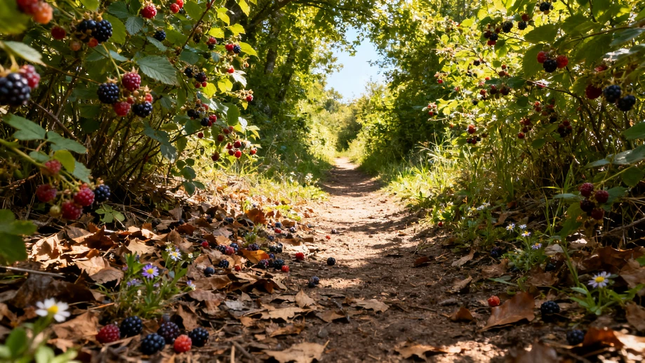 Unexpected Wild Edible Finds On Less Crowded Regional Hiking Trails