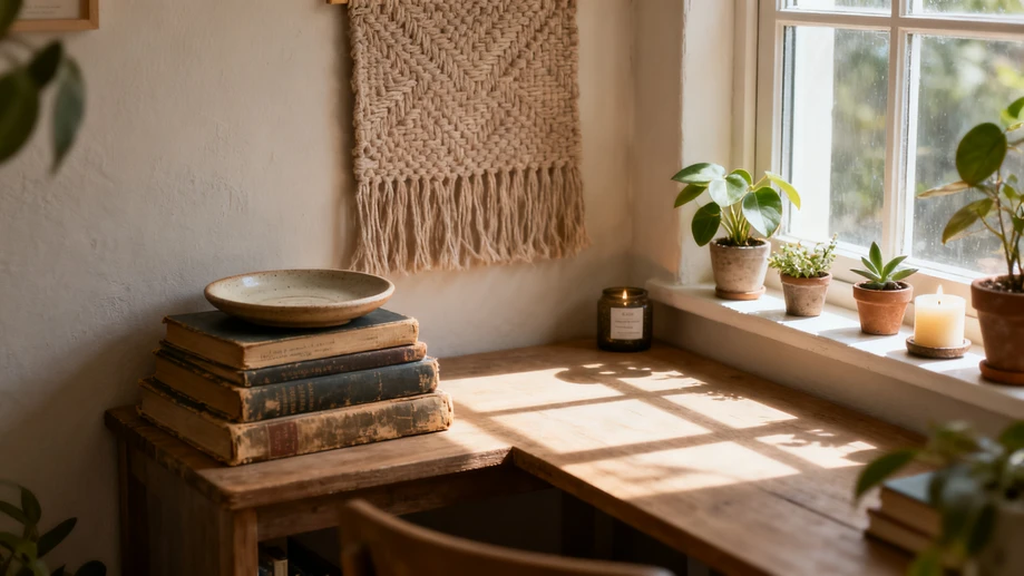 Low Effort Soft Decor Hacks To Make Any Unused Study Nook Feel Inviting