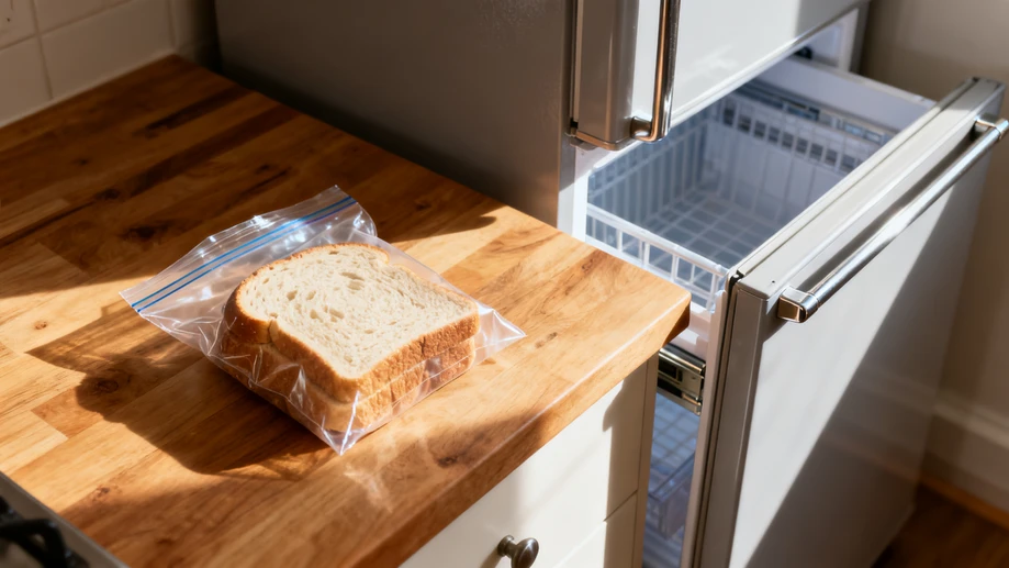 Freeze Sliced Bread Before Toasting For Crispy Zero Waste Breakfast Treats
